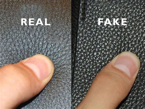 real leather vs counterfeit